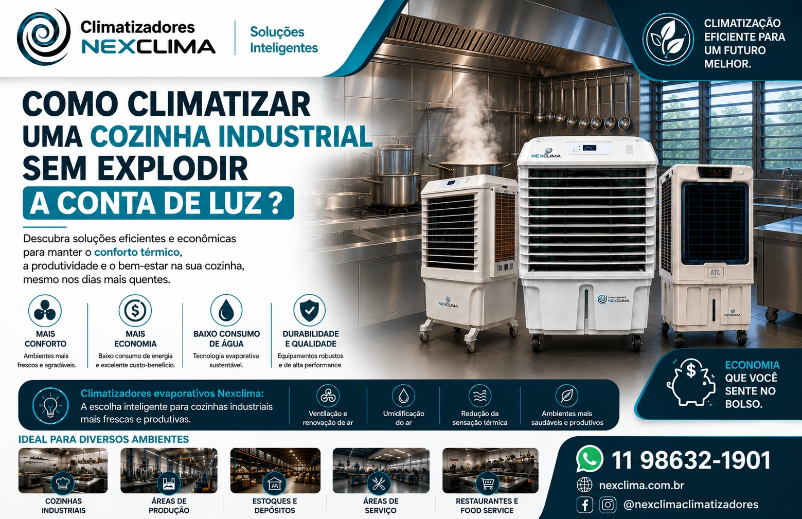 Como Climatizar uma Cozinha Industrial sem ...