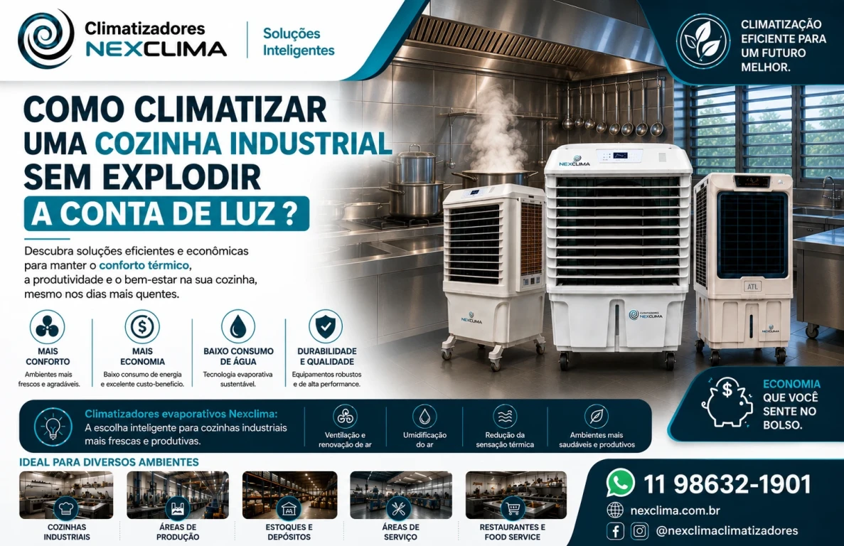 Como Climatizar uma Cozinha Industrial sem Explodir a Conta de Luz